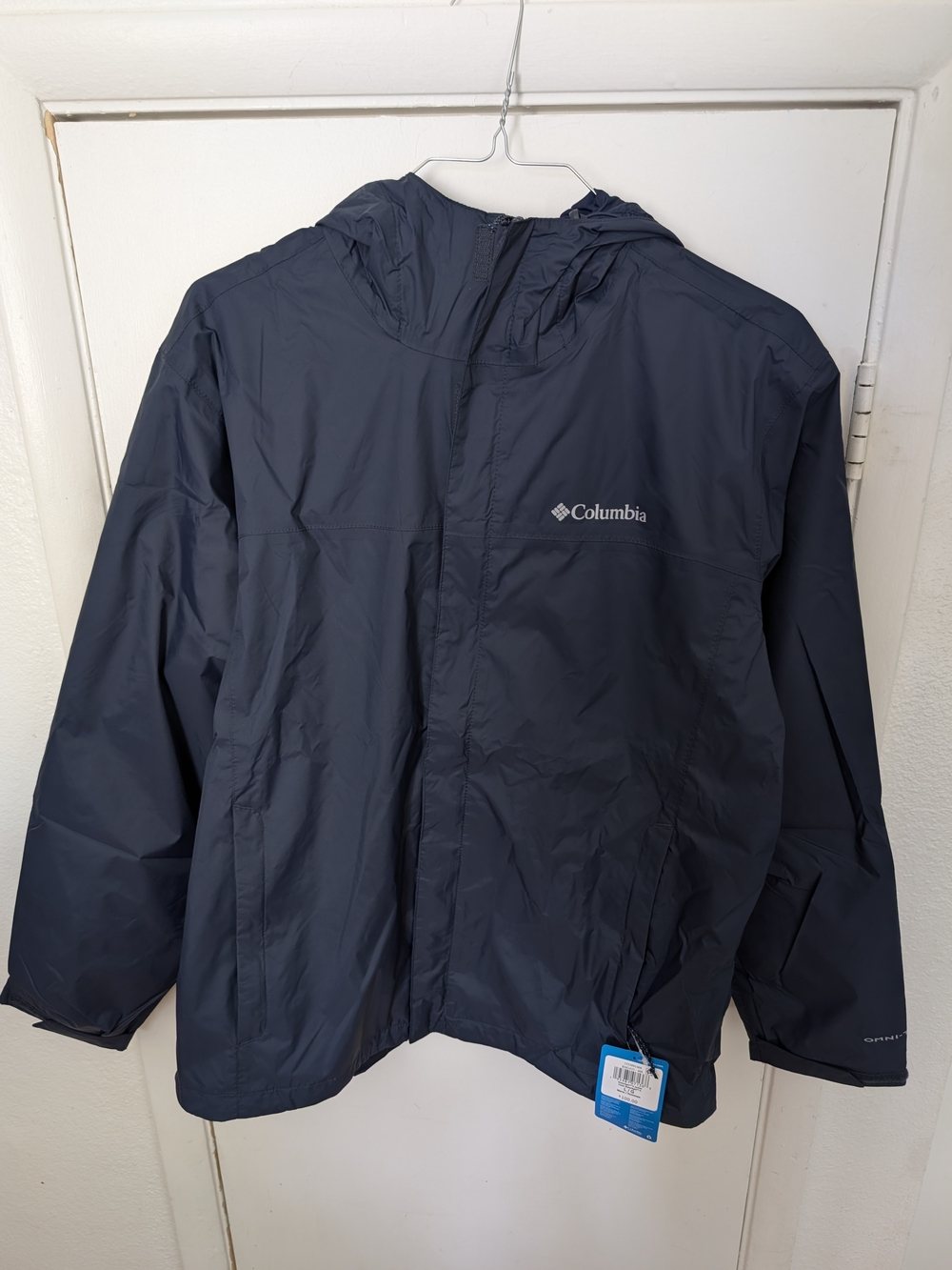 Columbia Navy Hooded Men’s Rain Jacket